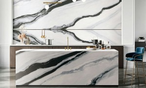 Panda White Porcelain Slab Sinterer Stone